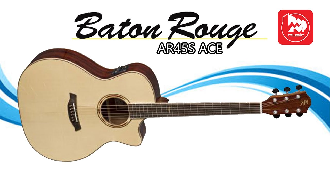 Электроакустическая гитара BATON ROUGE AR45S/ACE