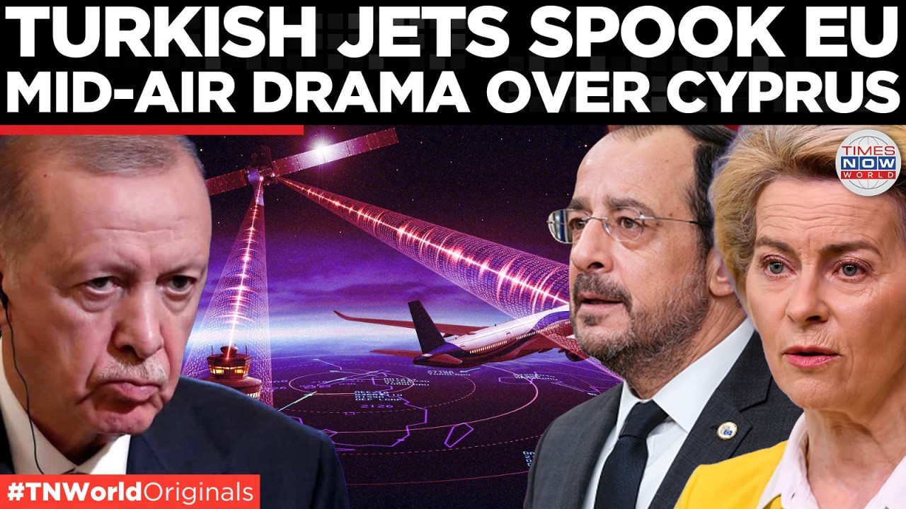 Turkish F-16s Near EU defense ministers' Aircraft Over Cyprus Spark Harassment Claims