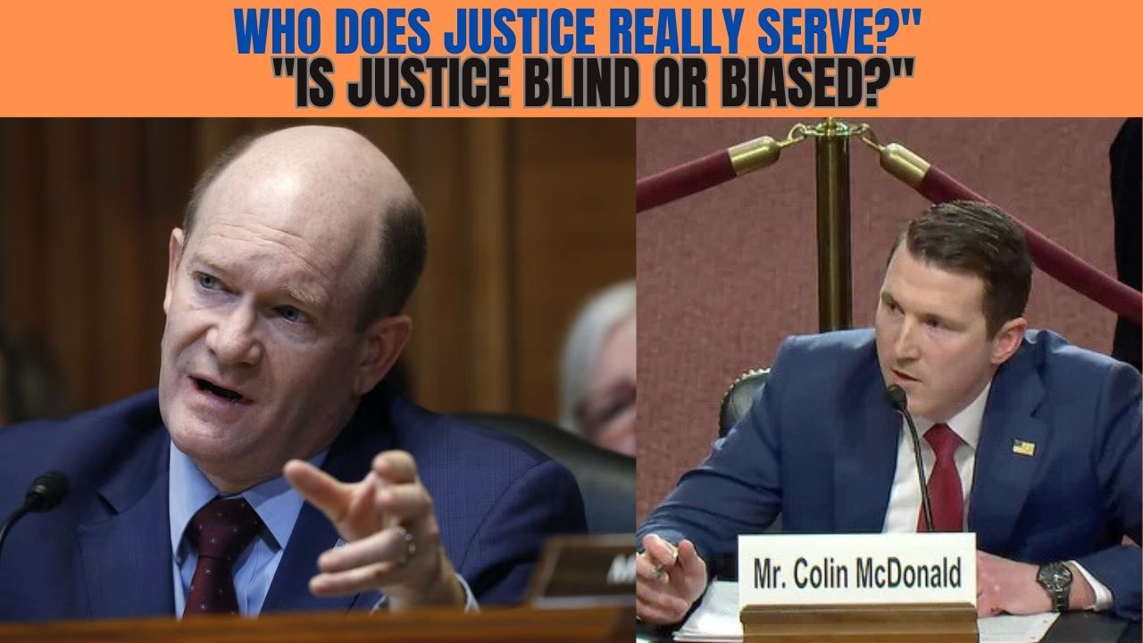 CHRIS COONS EXPOSES DOJ’S TRUS LOYALTY: WHO DOES JUSTICE REALLY SREVE