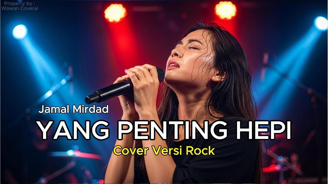 YANG PENTING HEPI – JAMAL MIRDAD 🎸 ROCK VERSION | AI COVER BY WAWAN MUSICAI