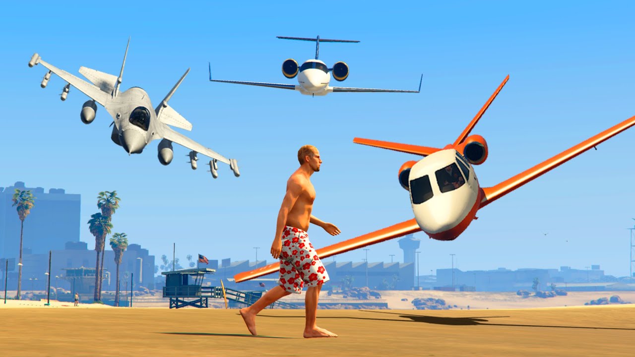 20 интересных фактов о самолетах в GTA 5