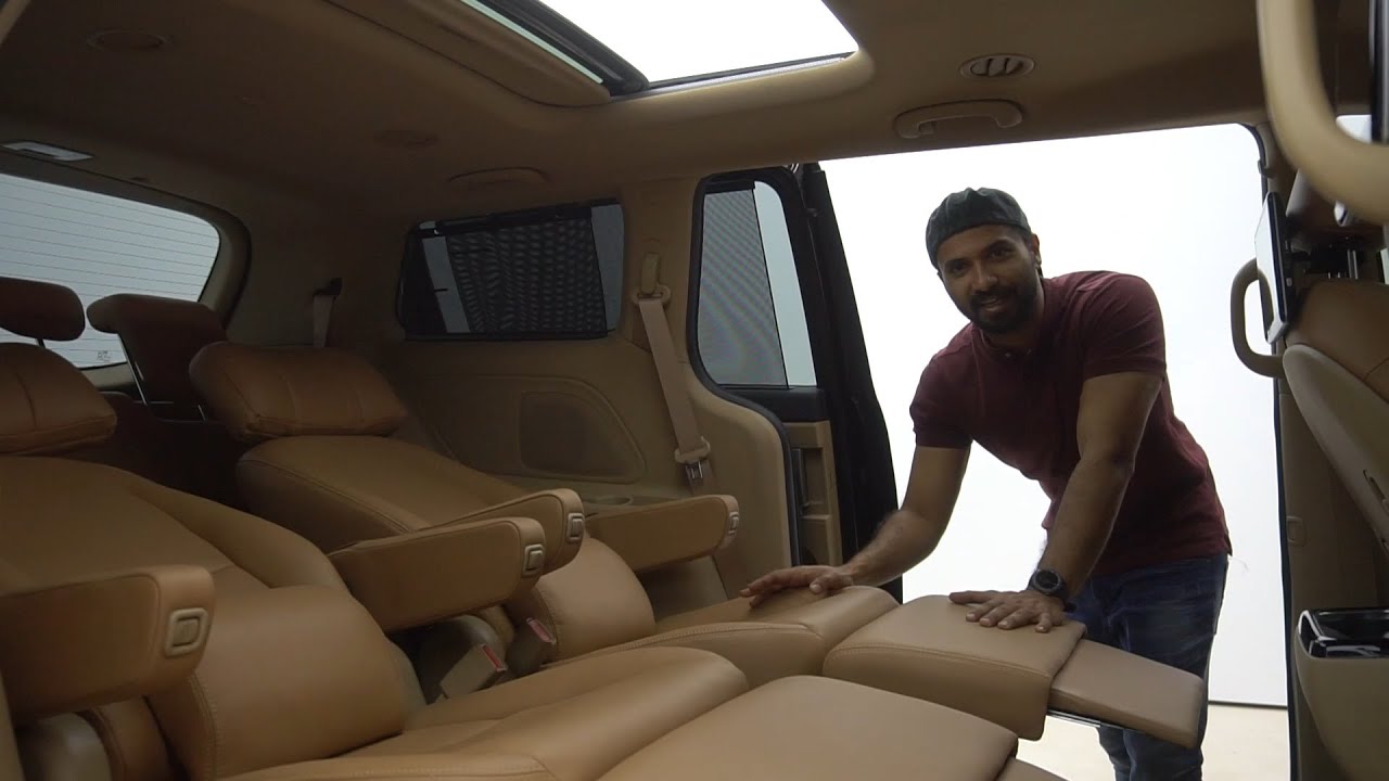 Motormind's Luxury Recliner package for the Kia Carnival