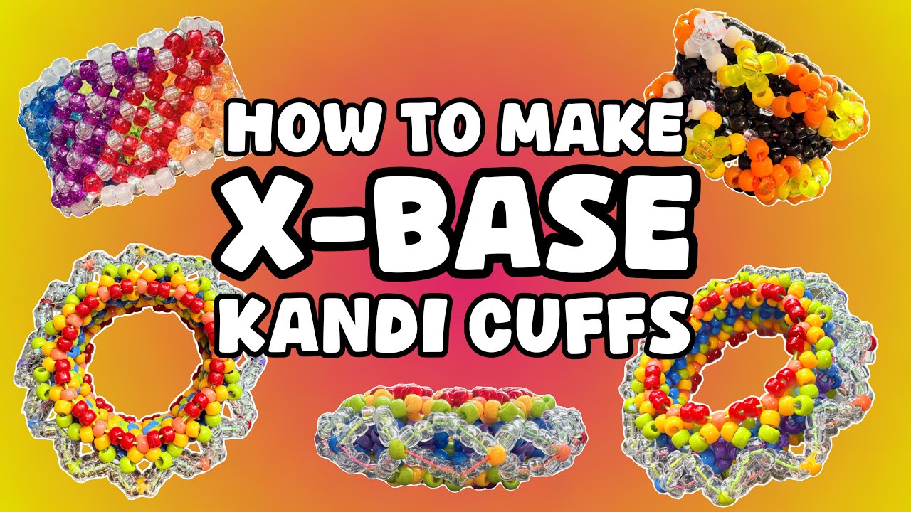 Easy Kandi Tutorial: How to Make X Base Kandi Cuffs