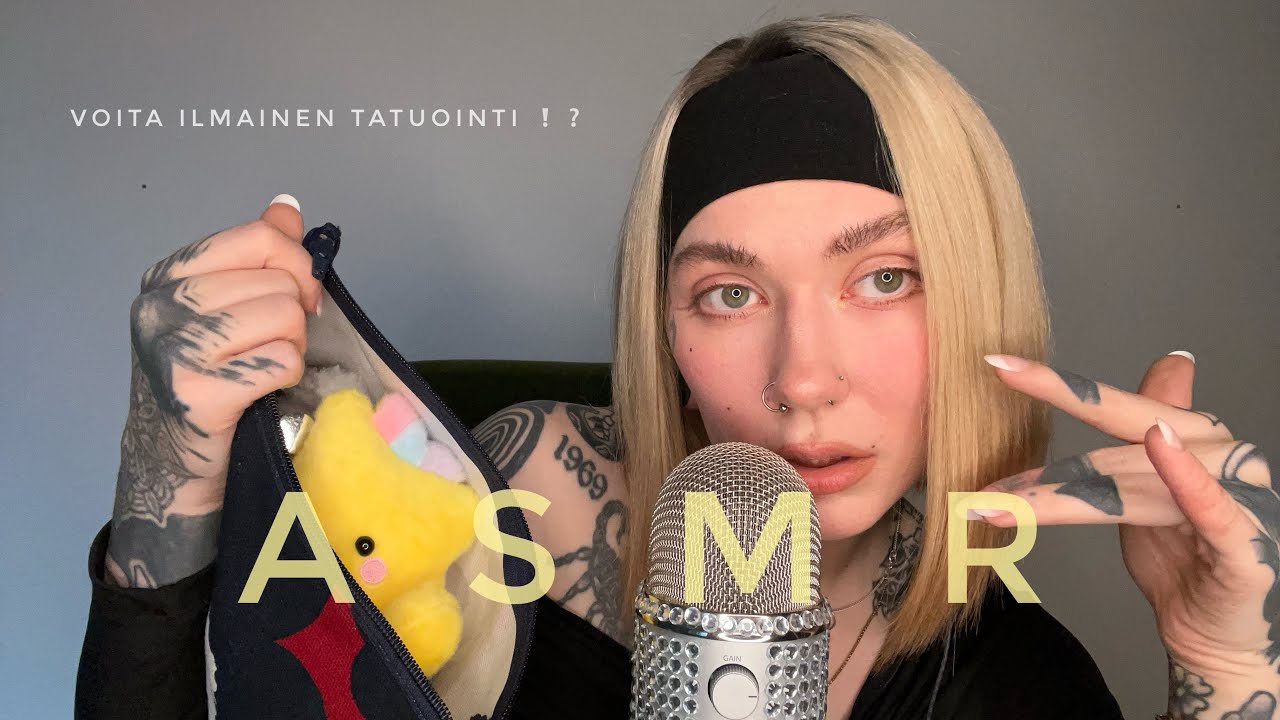ASMR Suomi - Seuraa mun ohjeita, almost touching + paljon muuta ihanaa rentoutumiseen! 💛