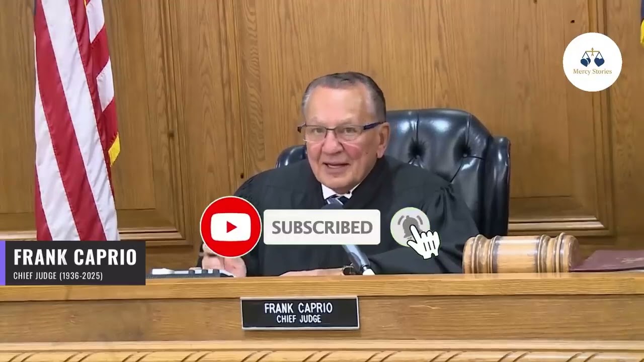 FRANK CAPRIO CHIEF JUDGE gives great speech about entitled police chief