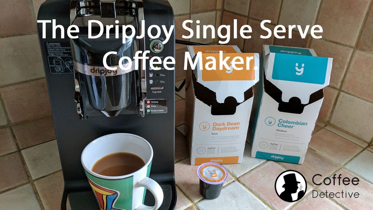 DripJoy single serve brewer review.