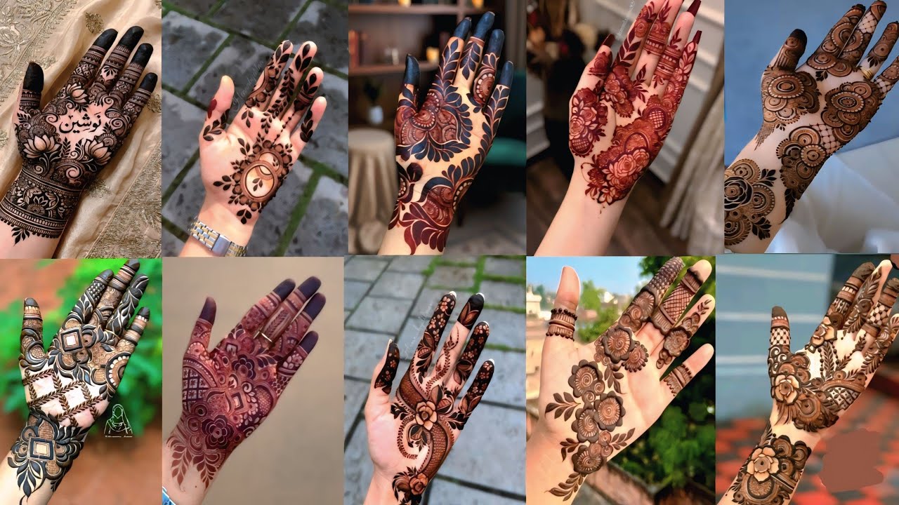 Full Front Hand Mehndi Design 2026😍✨Easy Eid Mehndi|Arabic Mehndi for Front Hand| Simple & Beautiful