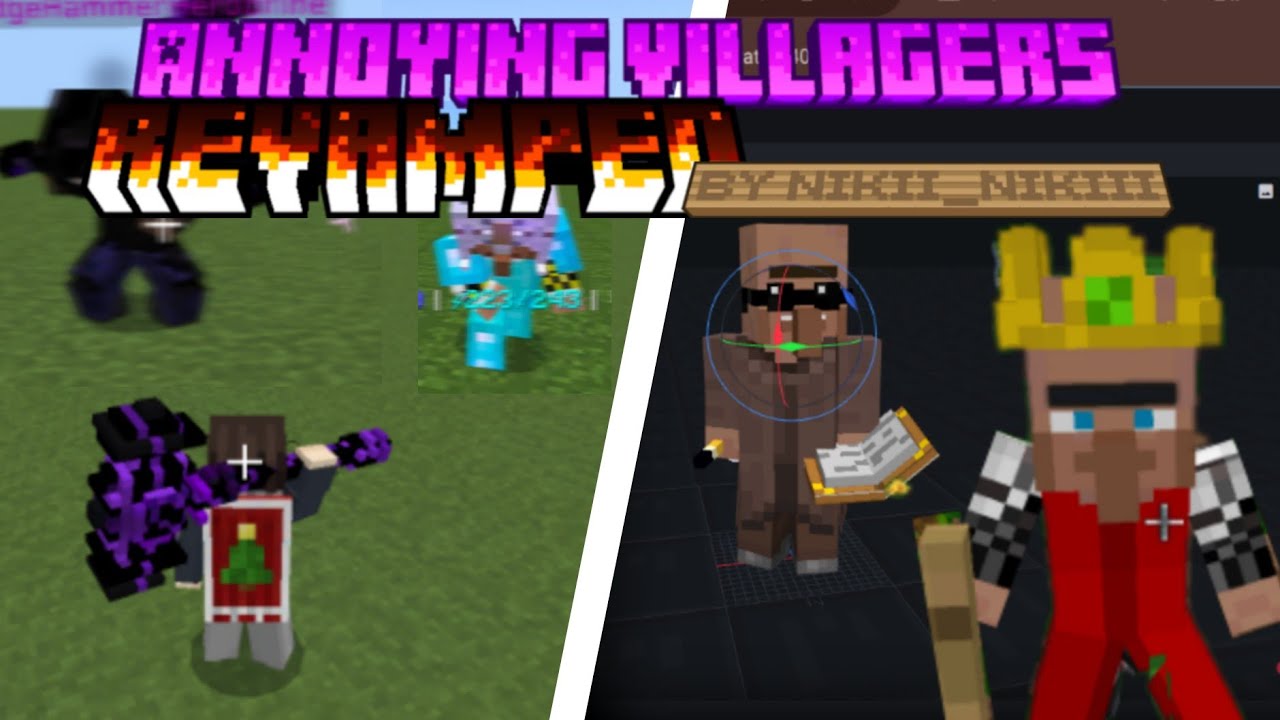 Annoying Villagers Mcpe Update : New update