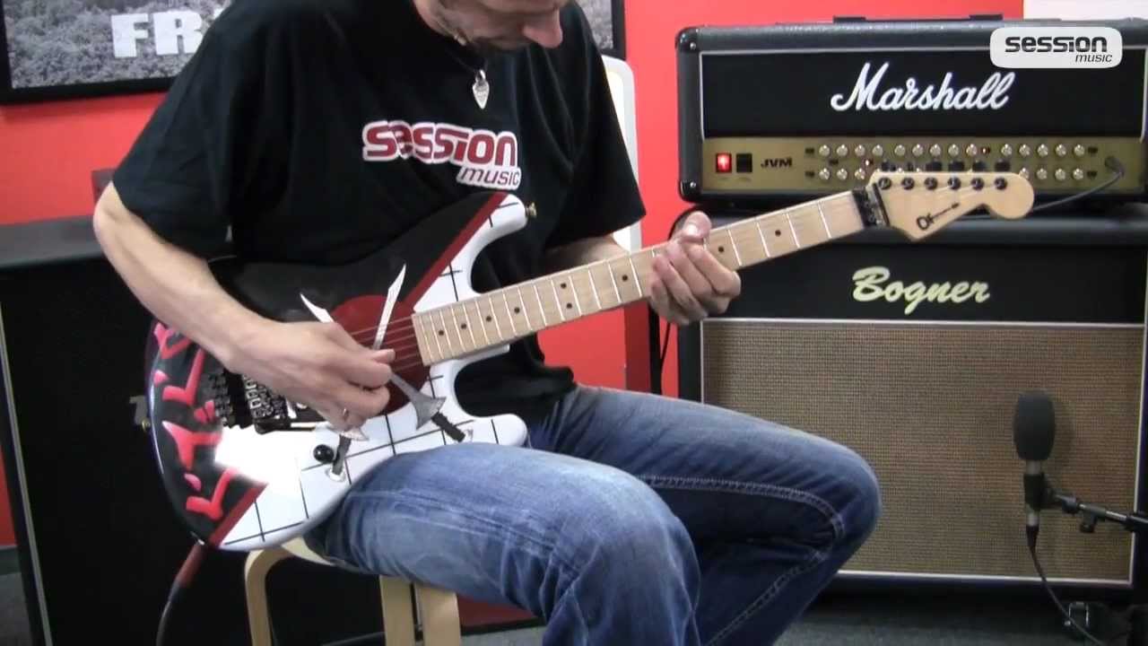 CHARVEL San Dimas Warren DeMartini Signature Cross Swords