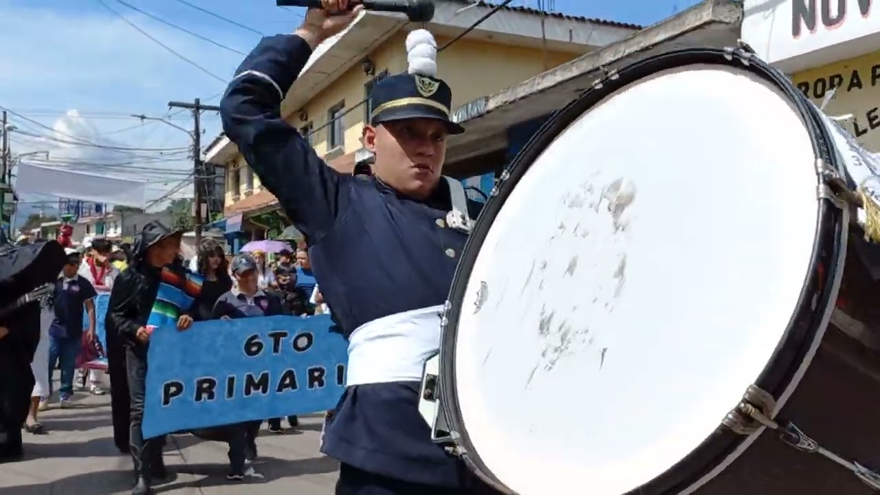 Eagles Band, Colegio Integral Americano desfile por San Miguel, 24-09-2023