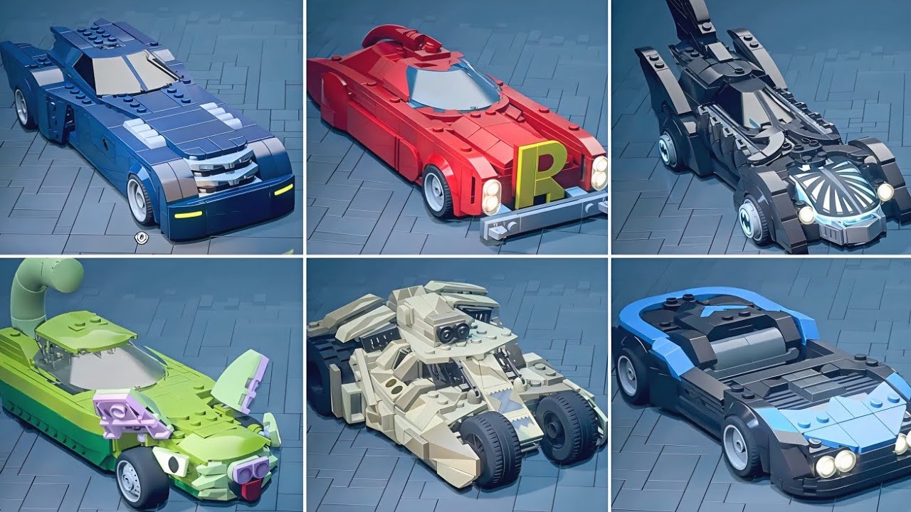 All Vehicles Unlocked in LEGO Batman: Legacy of the Dark Knight 
