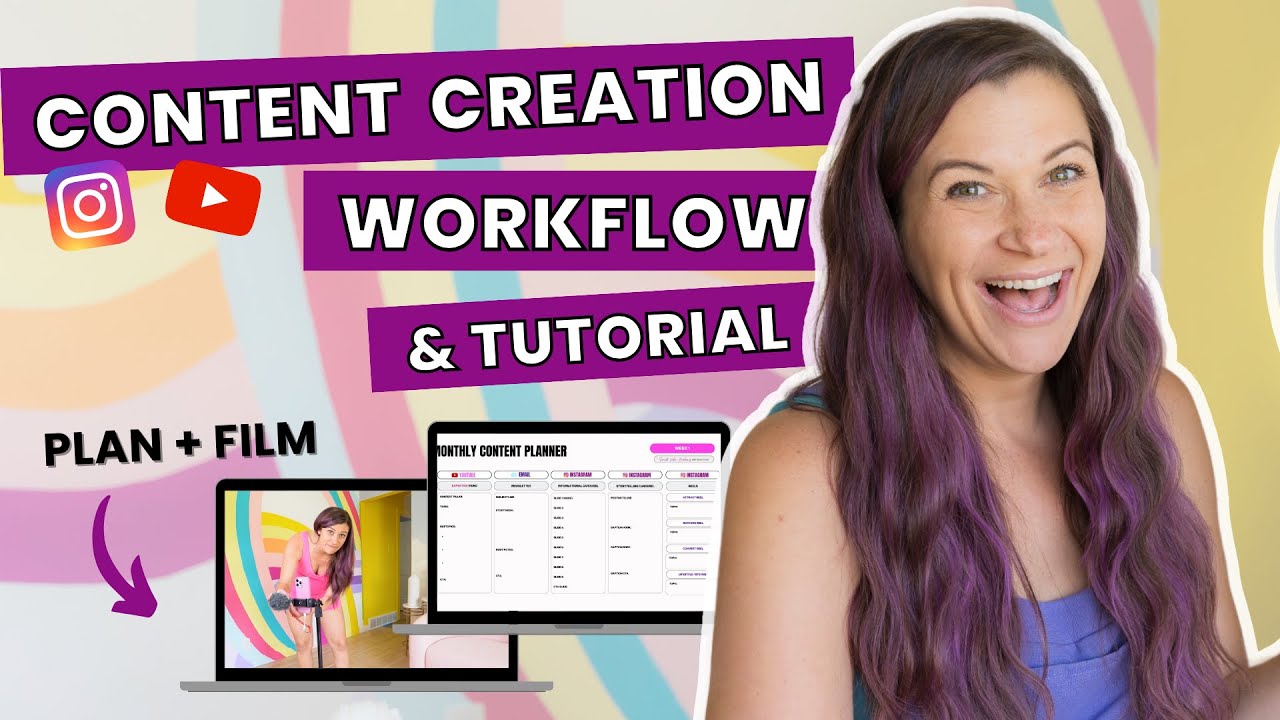 How I Plan My Content for YouTube Instagram and Emails | Content Creation for Social Media