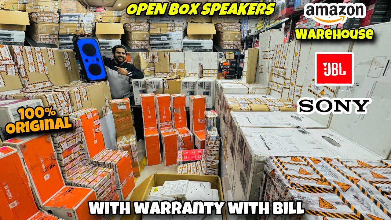 Original Open Box Speakers| flat 80% Off| 100% Original| With Warranty| Amazon Warehouse | Dl84vlogs