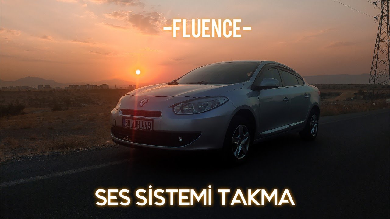 ARABAYA SES SİSTEMİ TAKTIK! | Ses Sistemi Nasıl Takılır? | 2010 Fluence