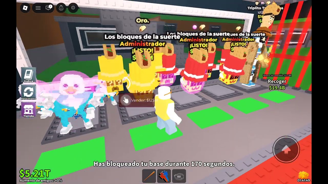 abriendo luky bloks