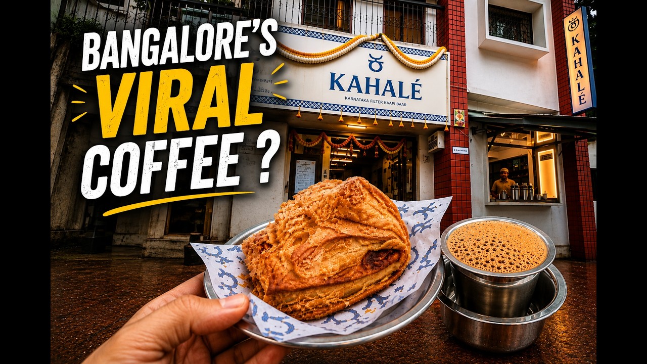 Bangalore&rsquo;s Most viral Coffee and Snack  ☕🥐 | Worth the Hype ?