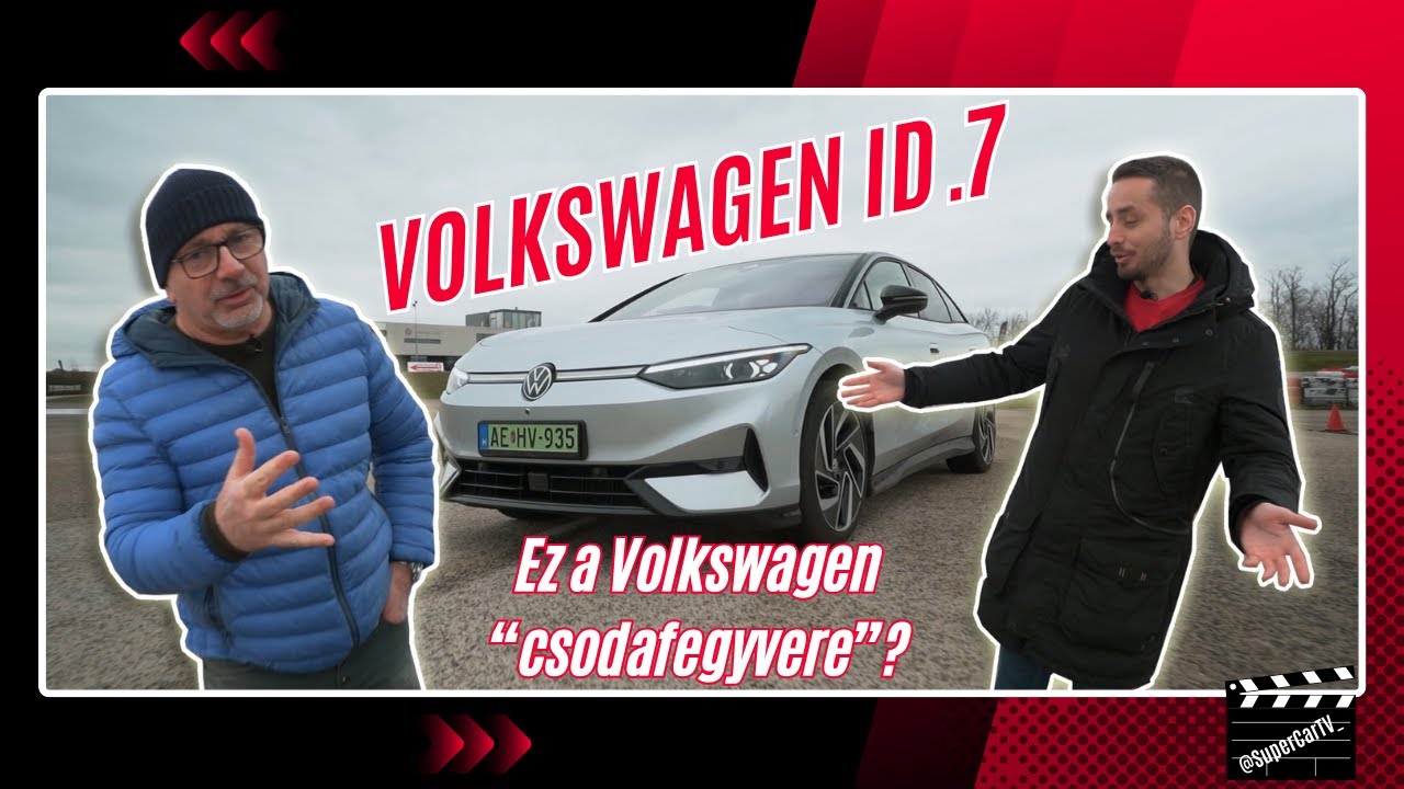Ezzel utazol majd Münchenbe? -  Volkswagen ID.7 teszt