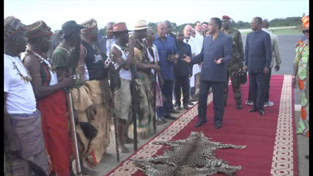 La visite de travail de son excellence Dénis SASSOU NGUESSO Owando 1