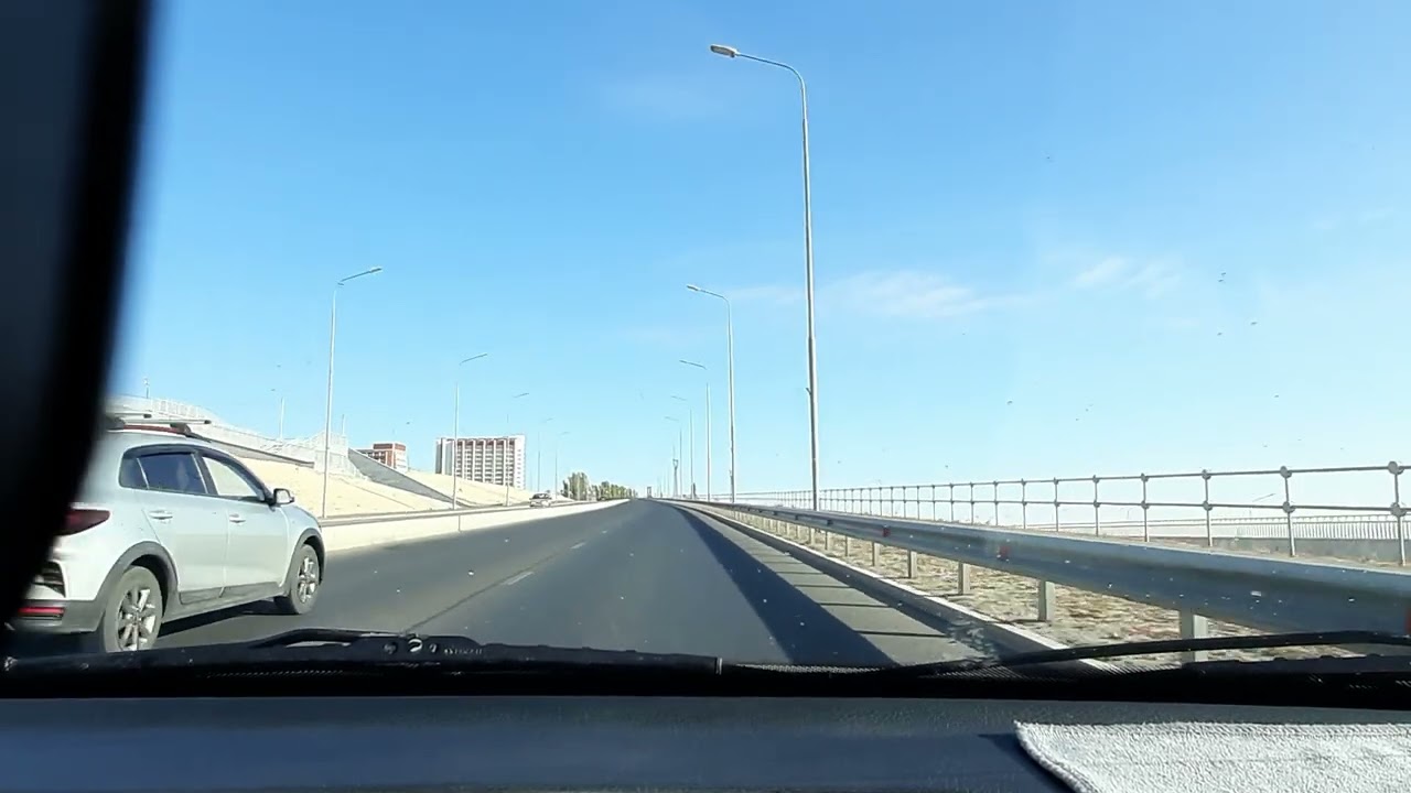 Волгоград, 13.10.2024, поездка на машине по городу, часть 1