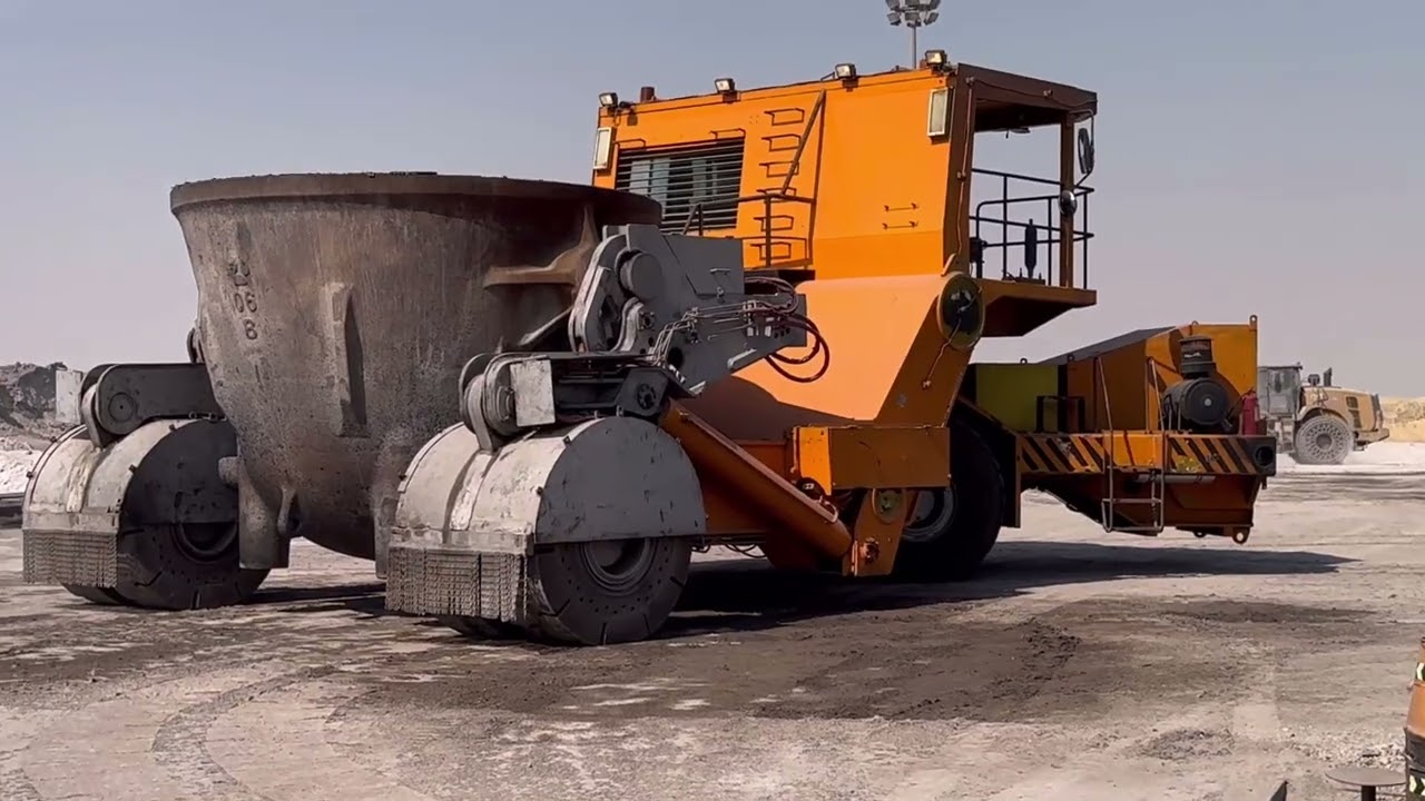 SOLIDO solid tyre for slag pot carrier