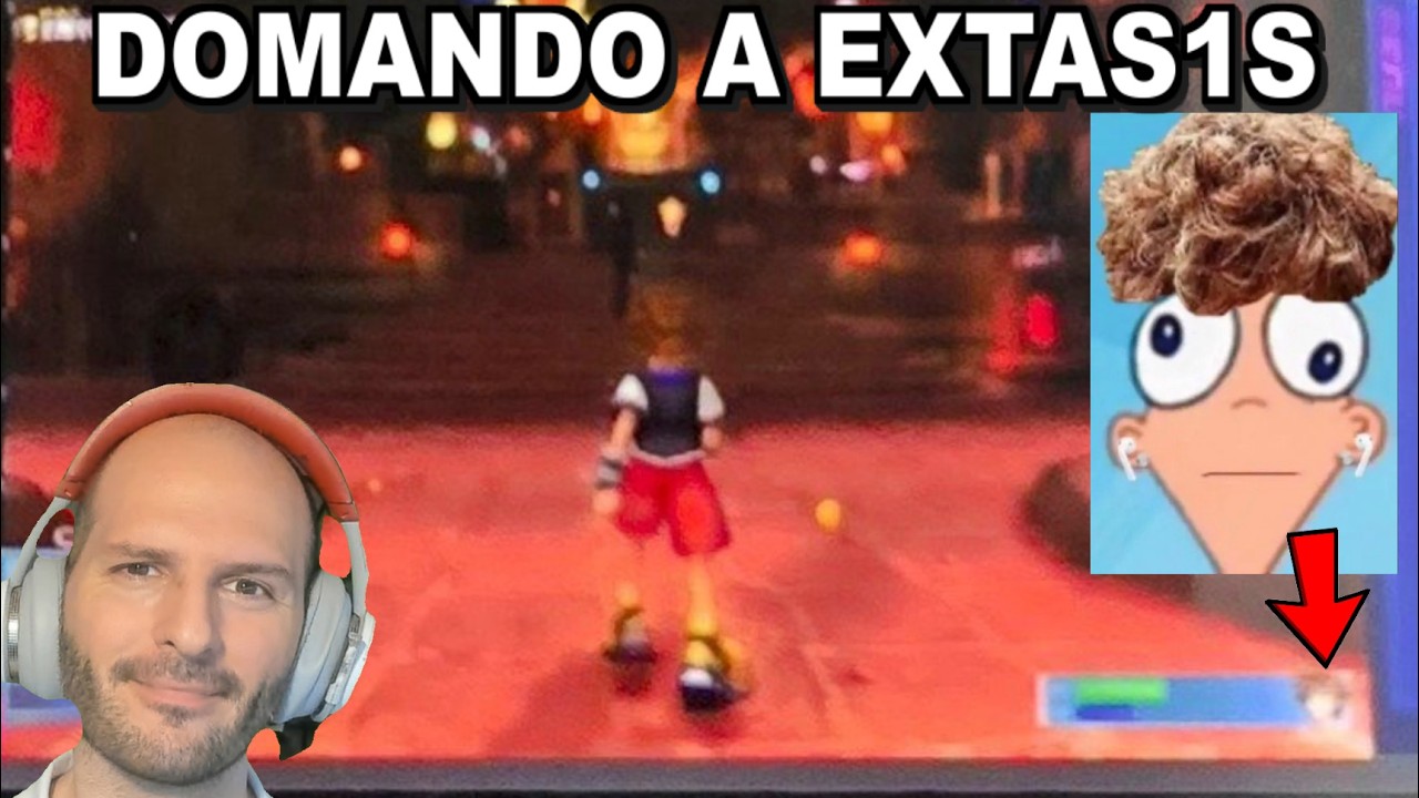 DOMANDO A EXTAS1S | KINGDOM HEARTS REMAKE FAKE | Sasel