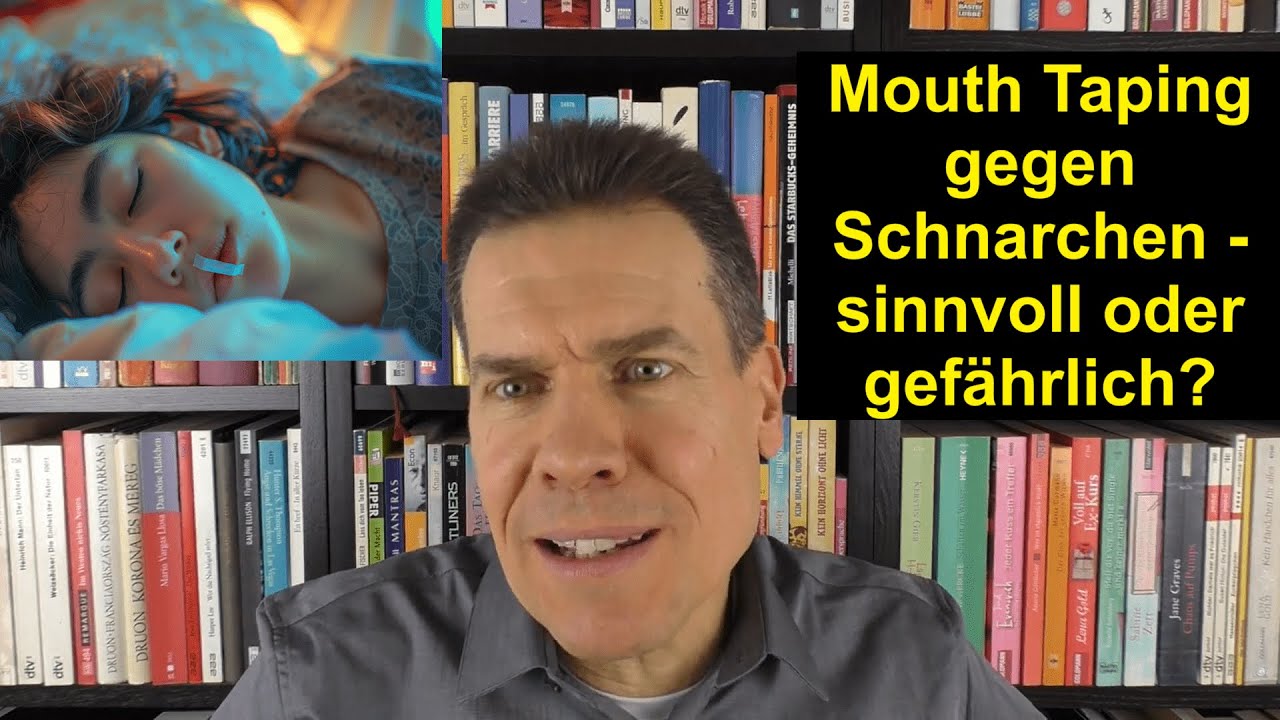 Mouth Taping gegen Schnarchen &ndash; sinnvoll oder gef&auml;hrlich? - Fragen und Antworten # 154