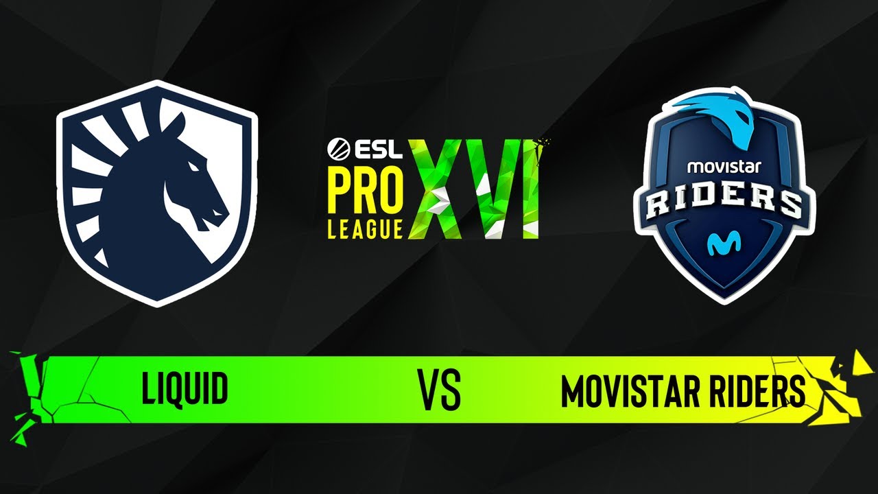 Liquid vs. Movistar Riders - Map 1 [Mirage] - ESL Pro League Season 16 - Group D