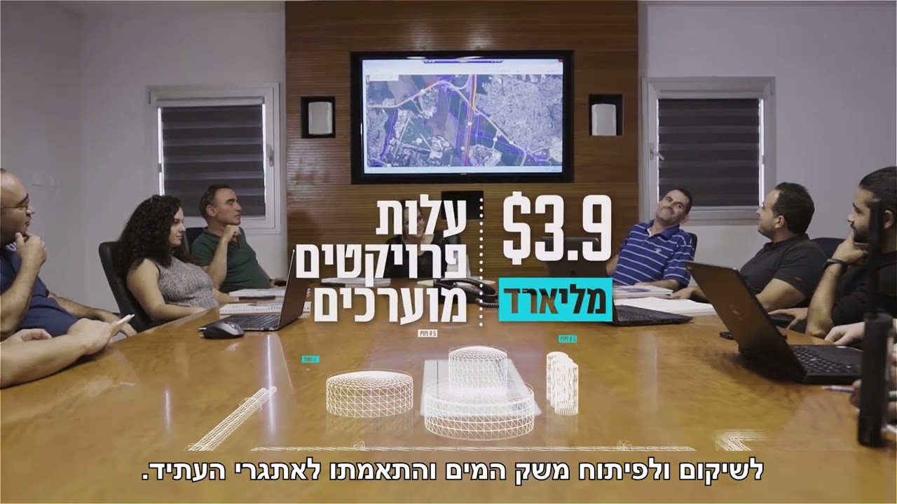 הכירו את חברת המים הלאומית - מקורות