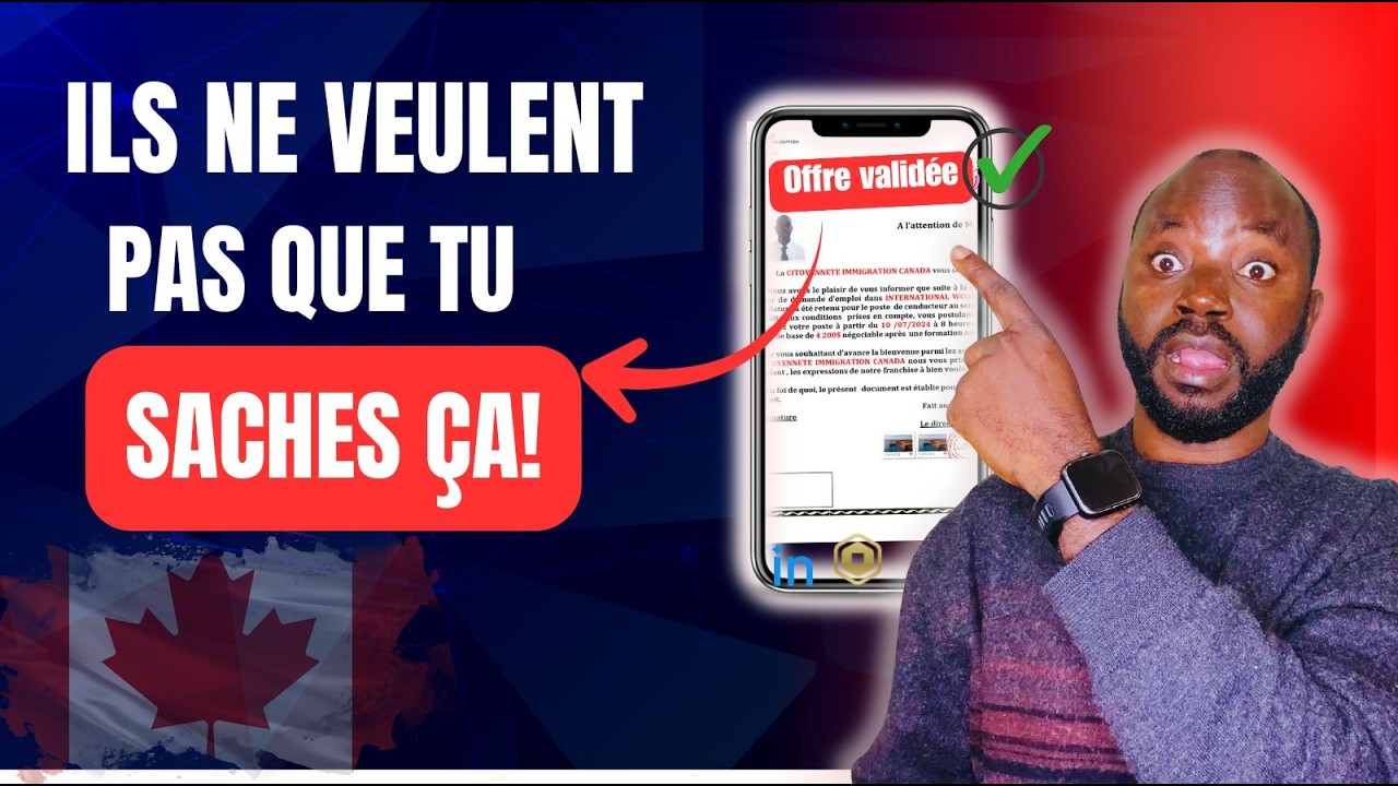 Comment j&rsquo;ai TROUV&Eacute; un EMPLOI au CANADA (M&ecirc;me &agrave; distance ! Le #3 va te surprendre)