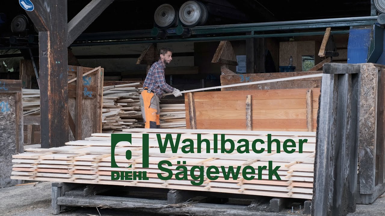 Das Wahlbacher Sägewerk- vom Stamm bis zum fertigen Produkt.