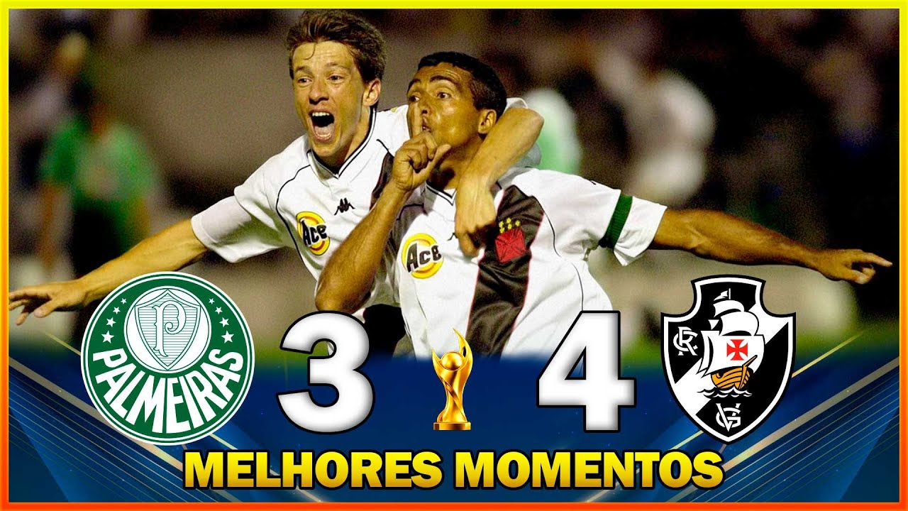 PALMEIRAS 3 X 4 VASCO ● MELHORES MOMENTOS ● COPA MERCOSUL 2000 ● FINAL ● JOGO 02