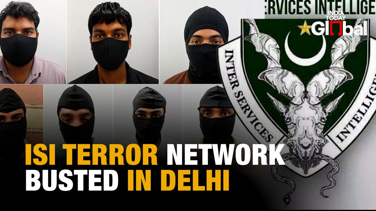Delhi Police Bust ISI-Backed Terror Network, Arrest Seven in Plot to Attack National Capital Region