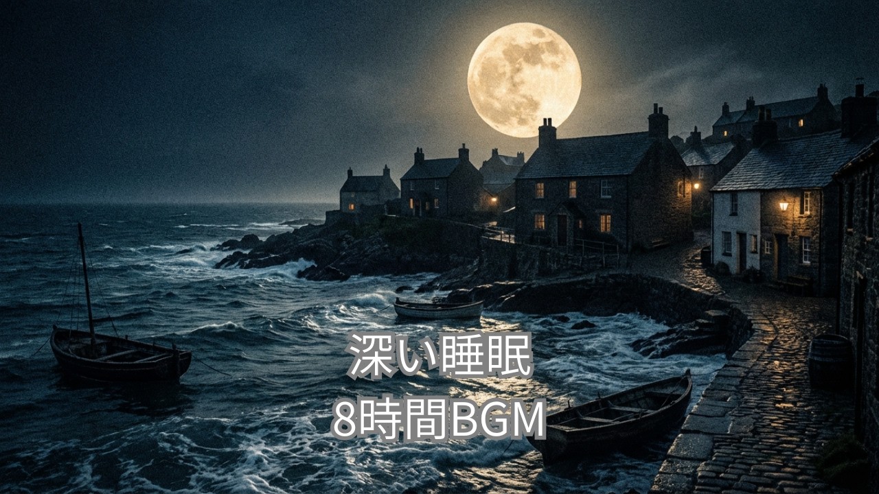 【8時間】音に敏感でも眠りやすいBGM｜静かな睡眠用｜Deep Sleep Music