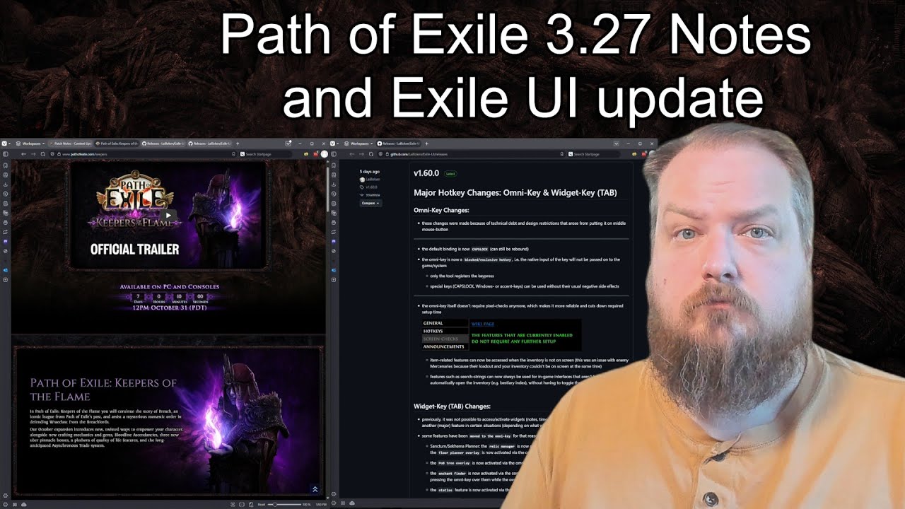 Заметки к патчу Path of Exile 3.27 и обновление пользовательского интерфейса Exile