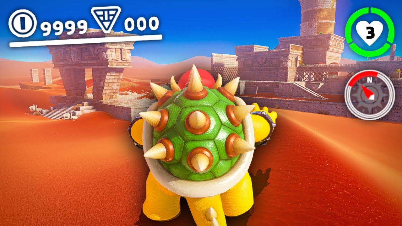 Ich habe Mario Odyssey als BOWSER durchgespielt!