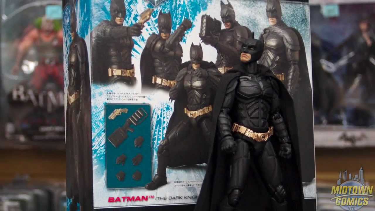 Dark Knight Rises Batman Miracle Medicom Toys Action Figure Unboxing