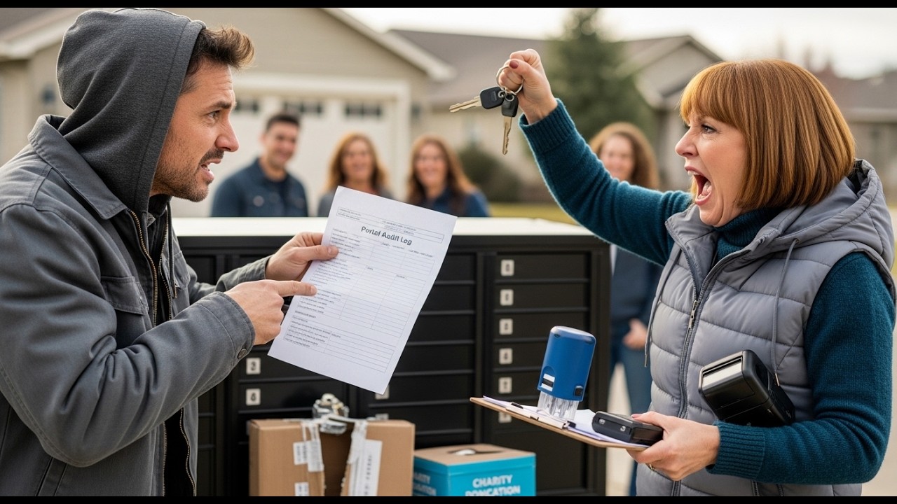 The Printed Audit Log Caught The HOA Treasurer Stealing My Coat Package