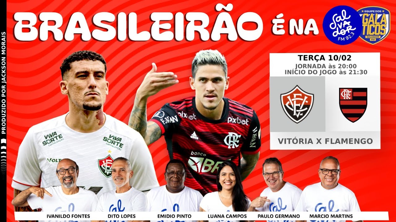 VITÓRIA X FLAMENGO AO VIVO (10/02/26)