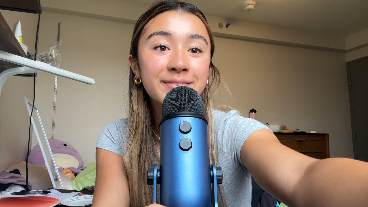 ASMR at my dorm!! 