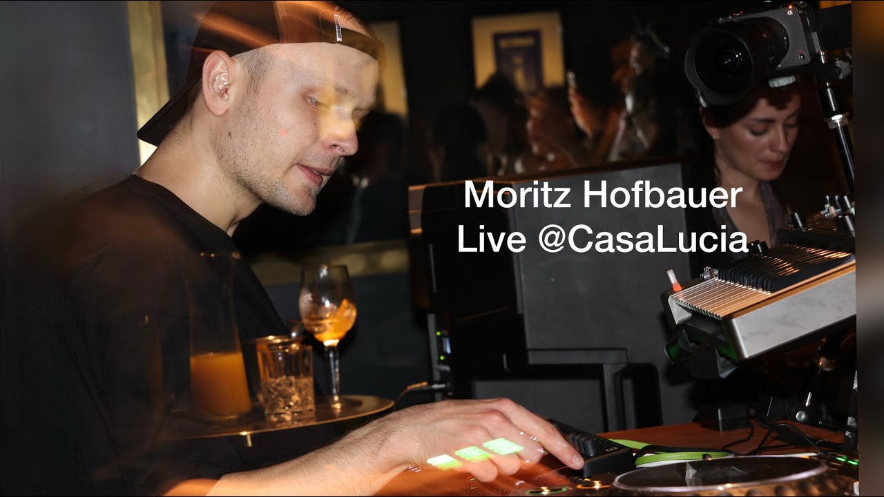 Moritz Hofbauer, el productor alemán adelantó su nuevo discoen un pop-up show live en Casa Lucia