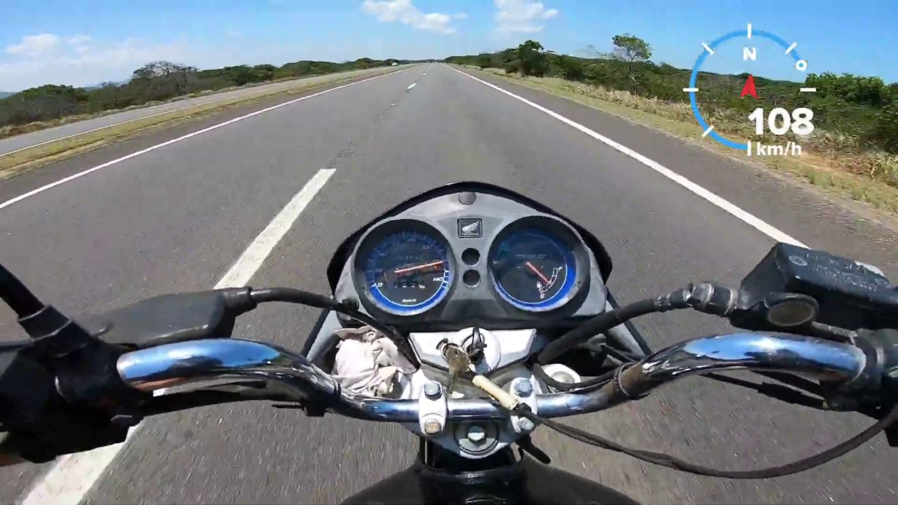 (MEU) TOP SPEED HONDA TITAN 150 2011 - CARA DE GATO