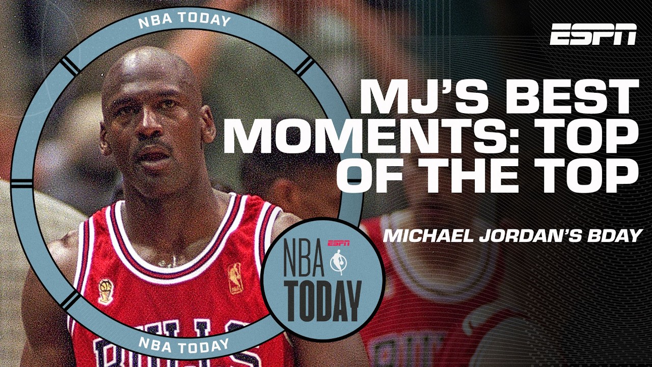 BEST MICHAEL JORDAN MOMENTS 🔥 NBA Today's Top of the Top for MJ's birthday 🎉
