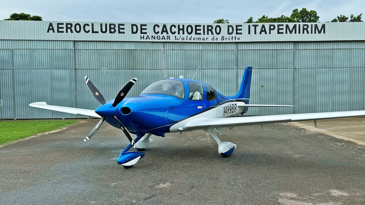 O Primeiro Cirrus SR22T G7 Turbo do BRASIL em Cachoeiro de Itapemirim ES