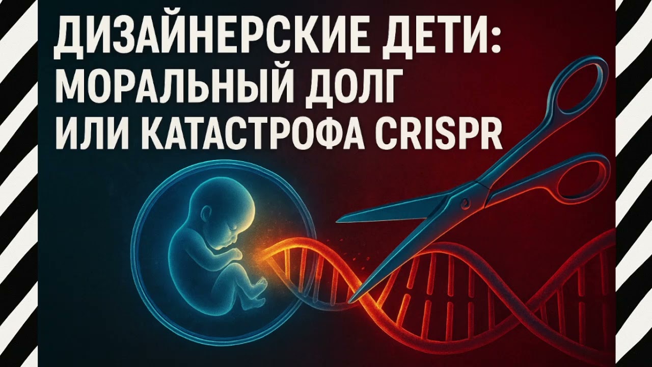 🧬Дизайнерские дети моральный долг или катастрофа CRISPR