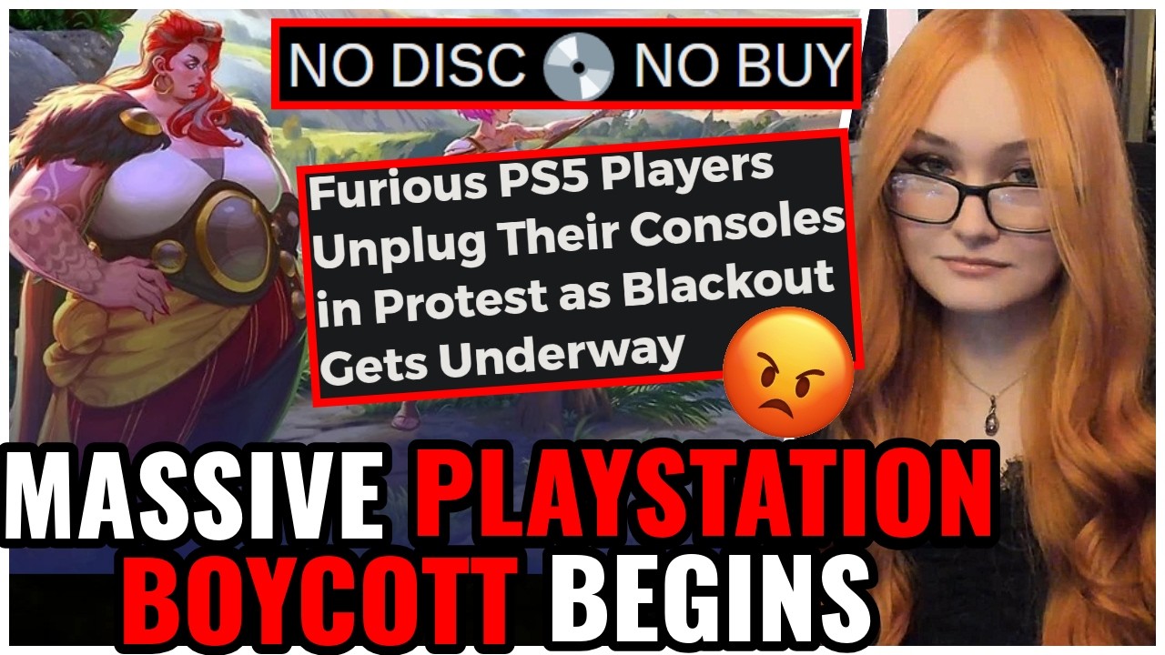 MASSIVE Playstation Boycott Begins! Gamers Plan To Fight The Death Of Physical Games 💪 SCREW Sony
