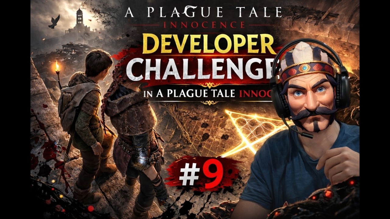 Developer Challenges in A Plague Tale: Innocence  #aplaguetaleinnocence  EP9 #livegameplay