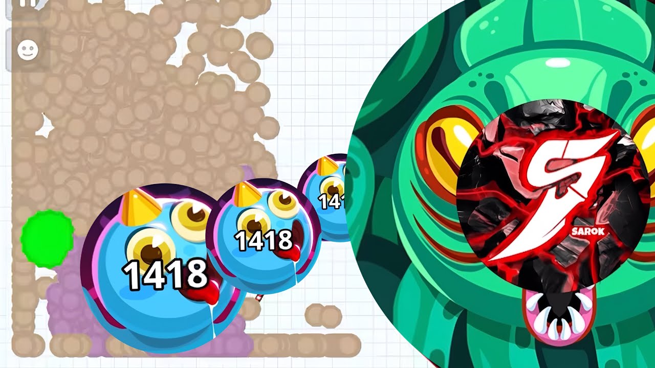 THE VIDEO ENDS WHEN WE DIEING 💀 ( AGARIO MOBILE ) 