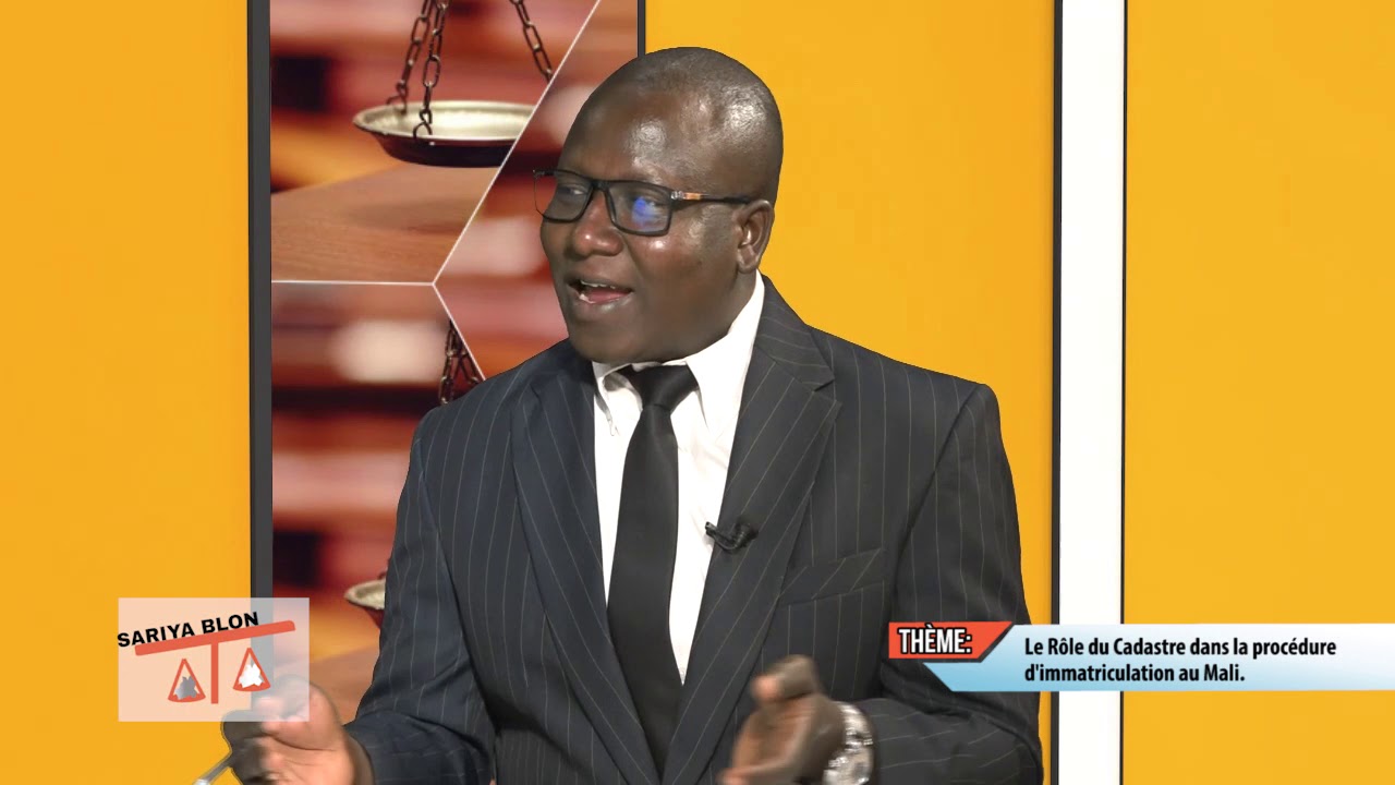 SARIYA BLON N°63   ROLE DU CADASTRE DANS LA PROCEDURE D'IMMATRICULATION AU MALI