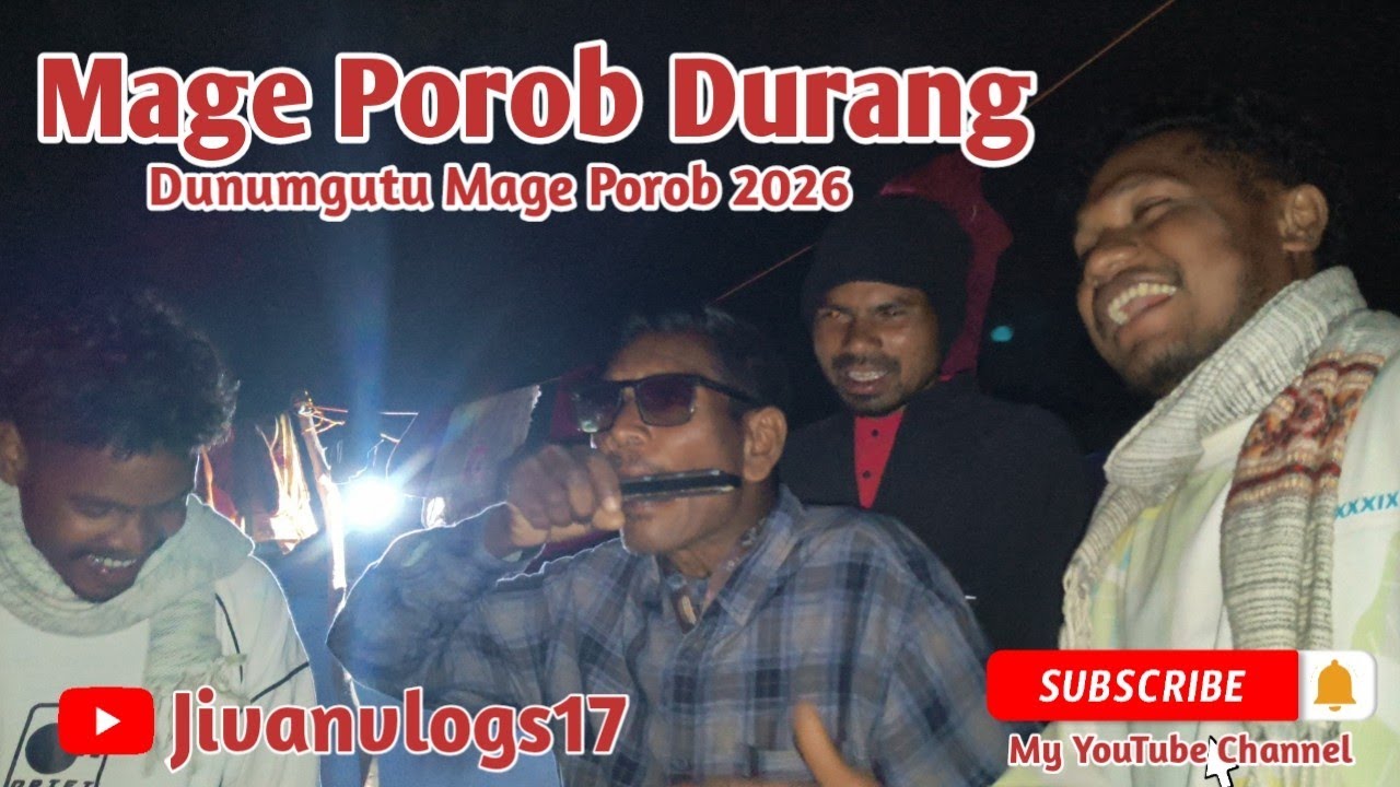 Mage Porob Songs // At Aape Dunumgutu 2026 #viral #mageparab #song #explore #chaibasavlog 