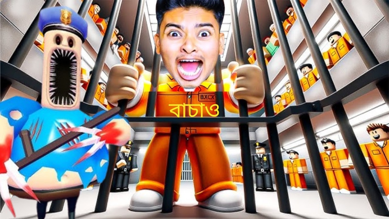 Roblox Barry's Prison Run Hart Mode Obby  Roblox Barry’s Prison Run With SokherGamer Roblox Bangla